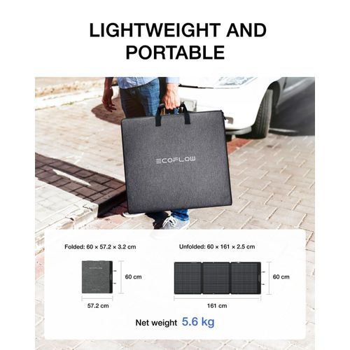 EcoFlow 160W Portable Solar Panel - Image 4